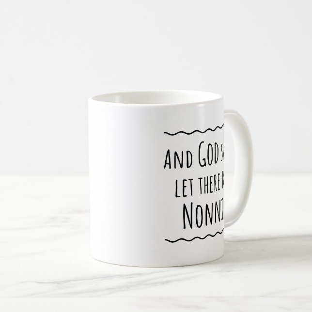 Nonni Italian Grandmother Grandma Gift Coffee Mug (Front Right)