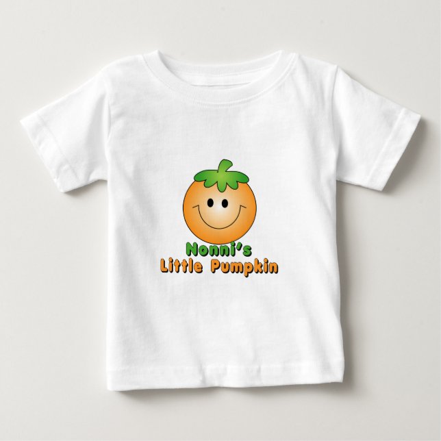 Nonni Little Pumpkin Baby T-Shirt (Front)