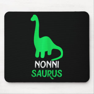 Nonni-saurus Funny Dino Dinosaur Nonnisaurus Mouse Pad