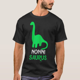 Nonni-saurus Funny Dino Dinosaur Nonnisaurus T-Shirt