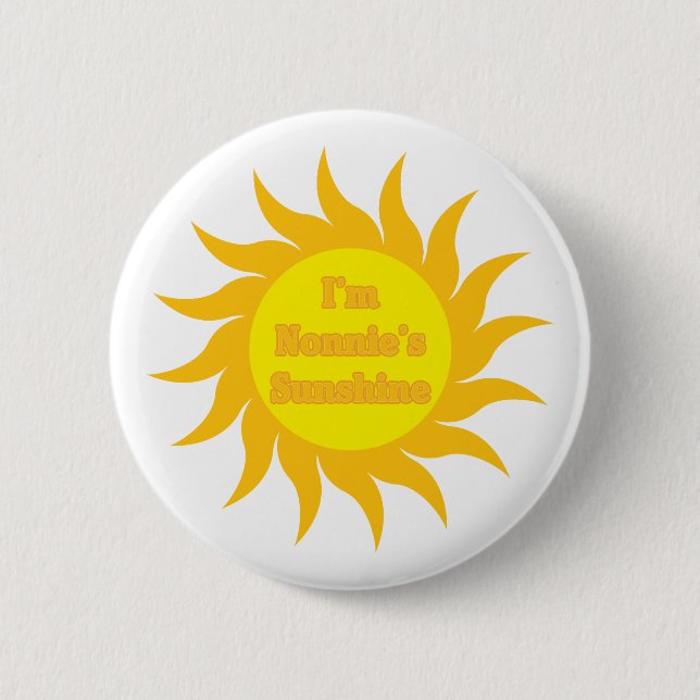 Nonnie's Sunshine Button (Front)