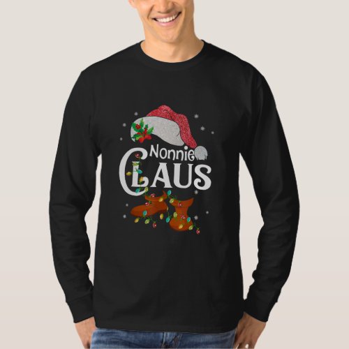Nonnie Claus Shirt Christmas Pajama Family