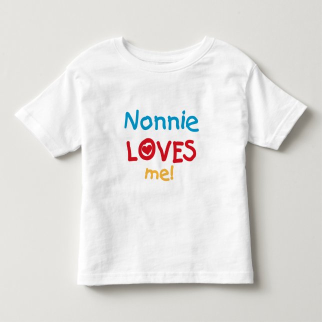 Nonnie Loves Me Tshirts and Gifts (Front)
