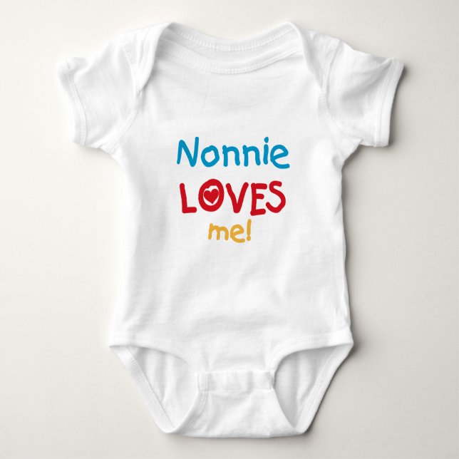 Nonnie Loves Me Tshirts and Gifts (Front)