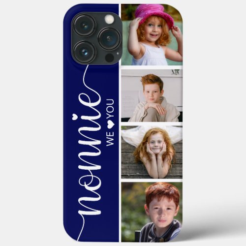 Nonnie We Love You Photo iPhone 13 Pro Max Case