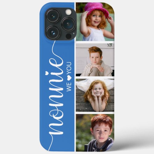 Nonnie We Love You Photo iPhone 13 Pro Max Case