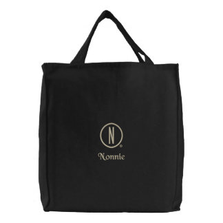 Nonnie's Embroidered Tote Bag