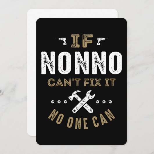 Nonno Can Fix It (Front/Back)