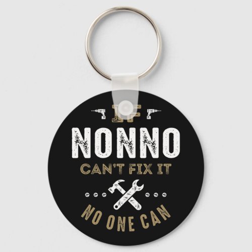 Nonno Can Fix It Keychain