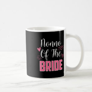 Nonno Of The Bride Family Wedding Party Wife To Be Coffee Mug