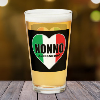Nonno Personalized Glass Tumbler