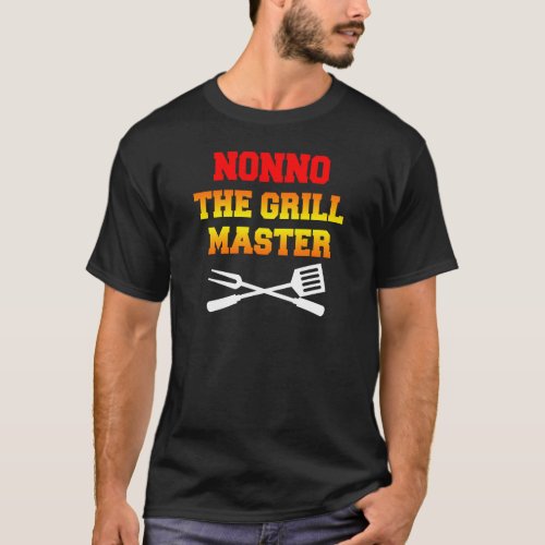 Nonno The Grill Master ON DARK T_Shirt