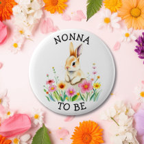 Nonno to be | Woodland Themed Baby Shower  Button