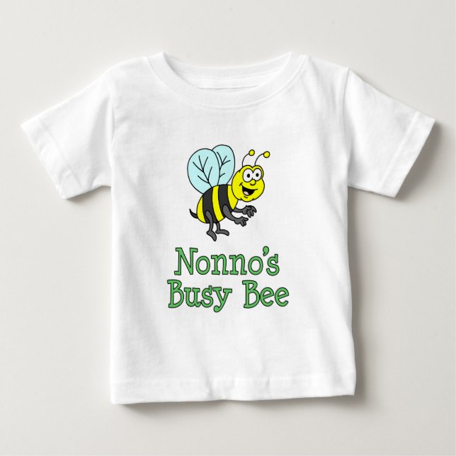 Nonno's Busy Bee Baby T-Shirt (Front)