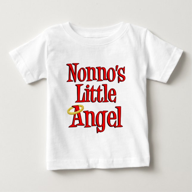 Nonno's Little Angel Baby T-Shirt (Front)