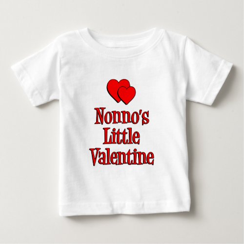 Nonnos Little Valentine Baby T_Shirt