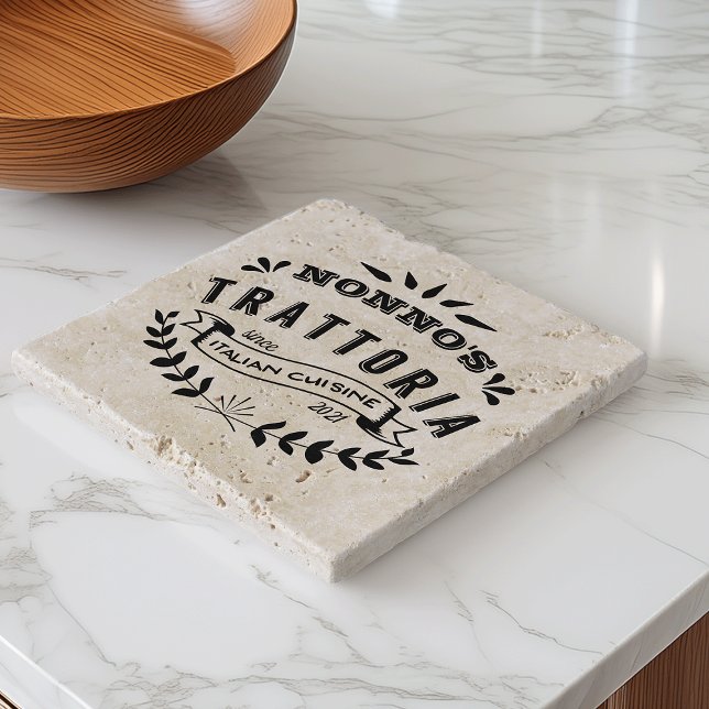 Nonno's Trattoria Italian Grandpa Kitchen Trivet (Creator Uploaded)