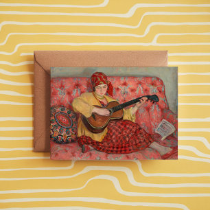 Nono à La Guitare Henri Lebasque Card