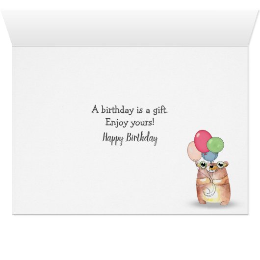 Nonpareil Candy On Lace Birthday (Inside Horizontal (Bottom))