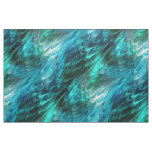 nonpareil kelpie, marbled greens : fabric