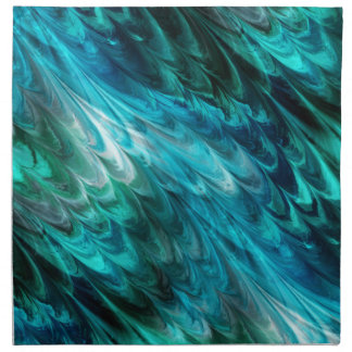 nonpareil kelpie teal : cloth napkin