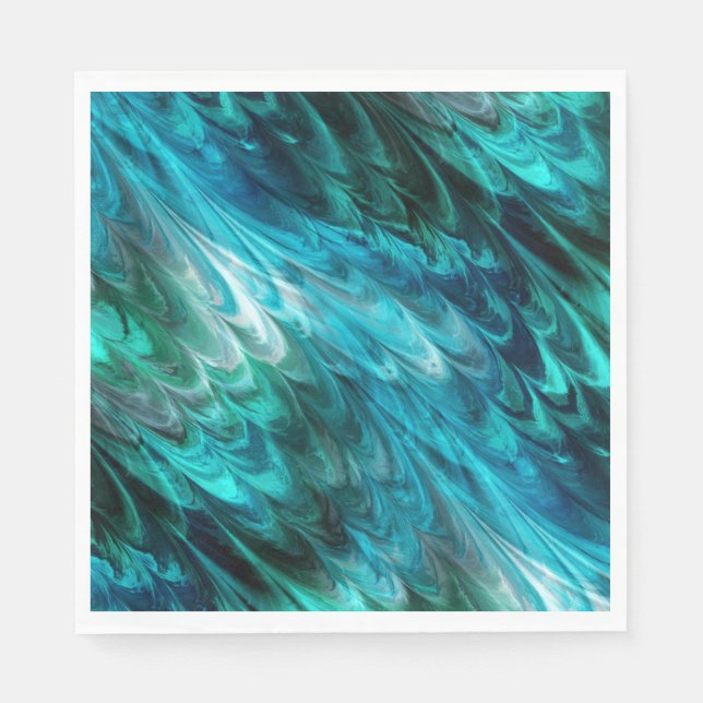 nonpareil kelpie teal : napkins (Front)