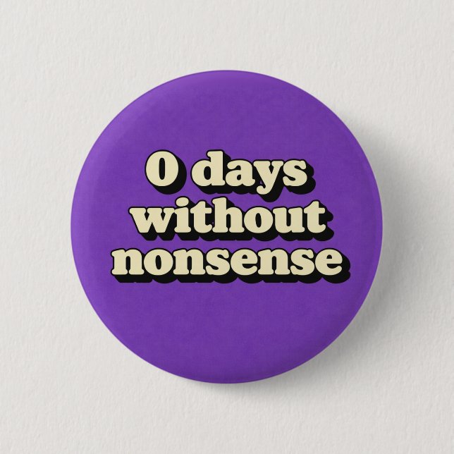 Nonsense Button (Front)
