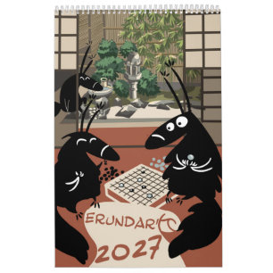 Nonsense Possums Art Calendar 2027