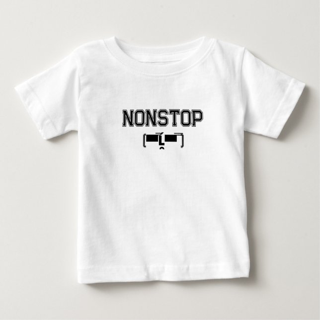 NONSTOP Gym Motivation Hoodie T-Shirt (Front)