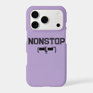NONSTOP Gym Motivation Hoodie T-Shirt iPhone 17 Pro Case