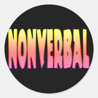 Nonverbal Stickers