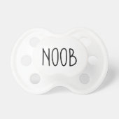 "Noob" Infant Pacifier (Front)