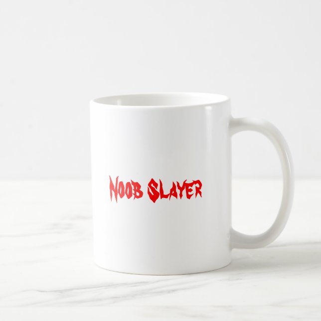 Noob Slayer Coffee Mug (Right)