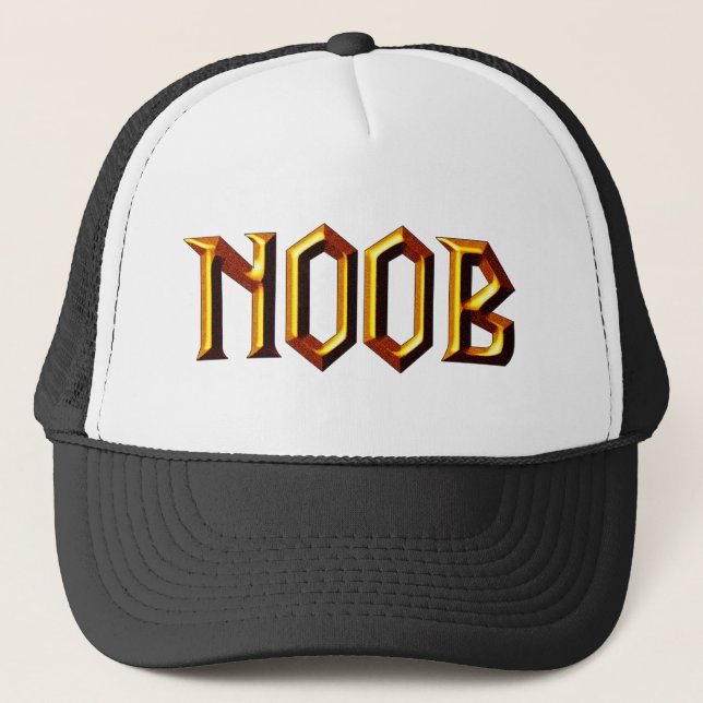 Noob Trucker Hat (Front)