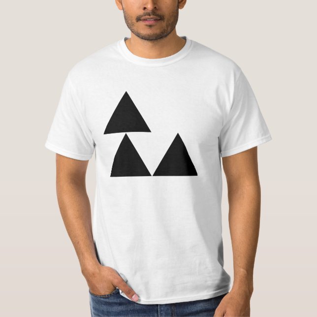Noobs Can't Triforce T-Shirt (Front)