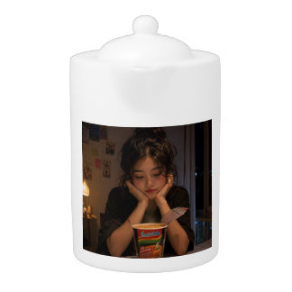 Noodle Girl Teapot