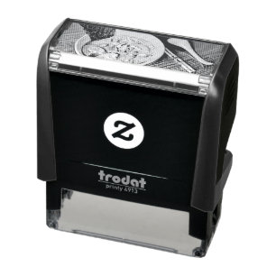 Noodle lover design self-inking stamp