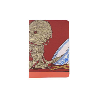 Noodle mummy passport holder