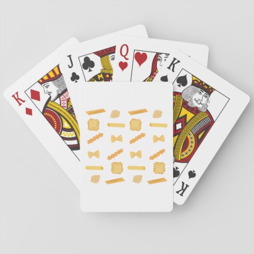 Noodle Shapes Playing Cards