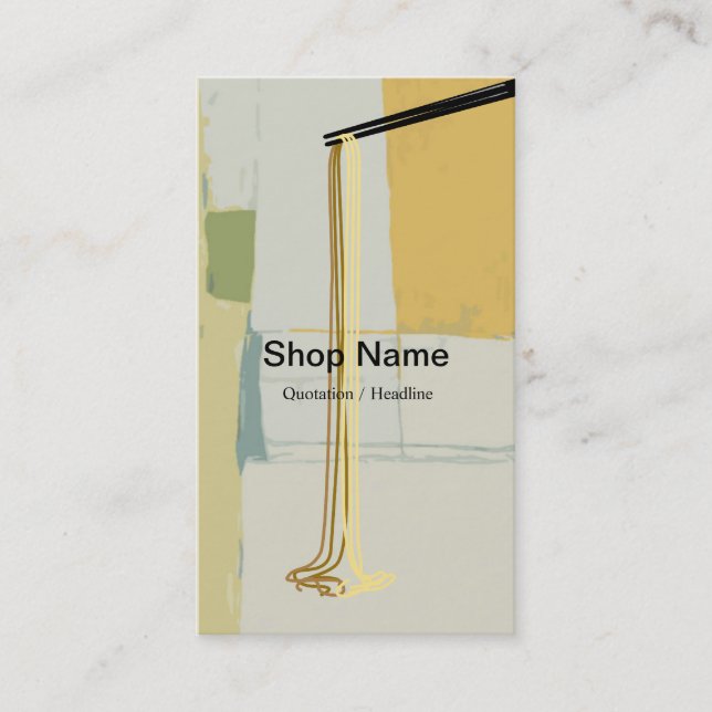 Noodle Shop Business Card (Front)