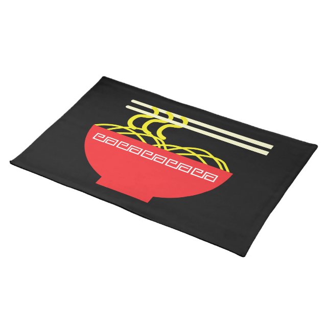 Noodles Cloth Placemat (On Table)