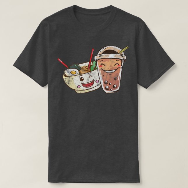 Noodles Kawaii Japanese Anime T Ramen Fan  T-Shirt (Design Front)