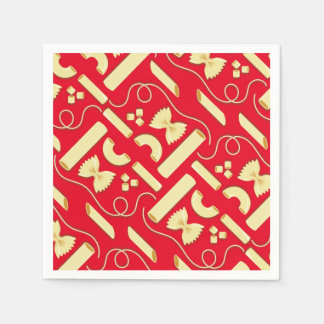 Noodles Pasta Kid 1st Birthday Party Italian Napkins