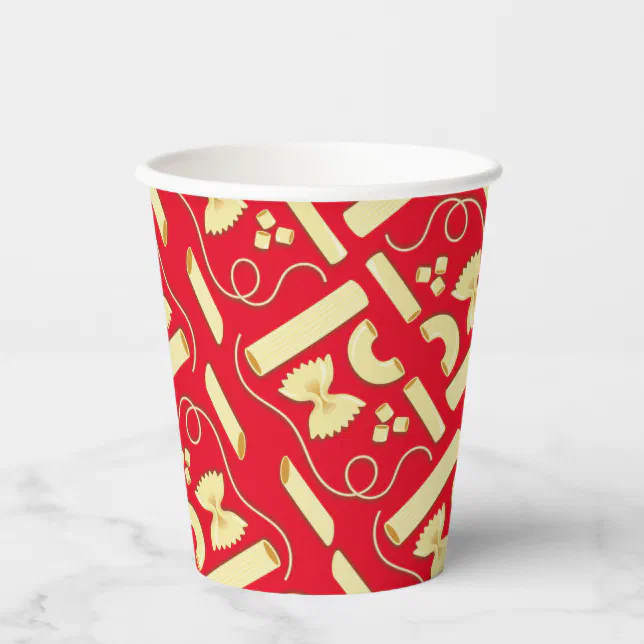 Noodles Pasta Kid 1st Birthday Party Italian Paper Cups | Zazzle