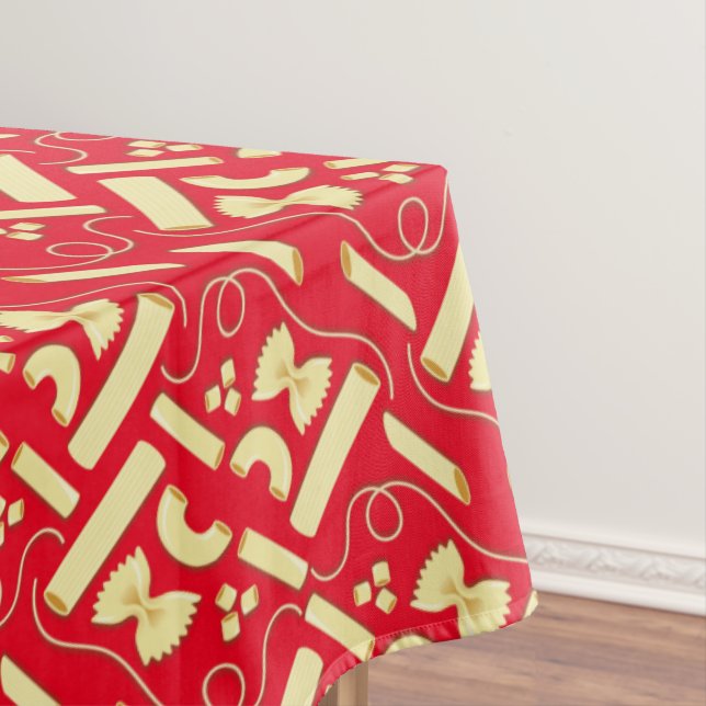Noodles Pasta Kid 1st Birthday Party Italian Tablecloth (In Situ)