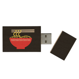 Noodles Wood Flash Drive