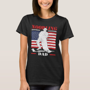 Noodling Dad like fishing but needs skill noodling T-Shirt