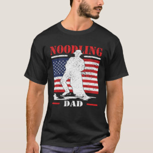 Noodling Dad like fishing but needs skill noodling T-Shirt
