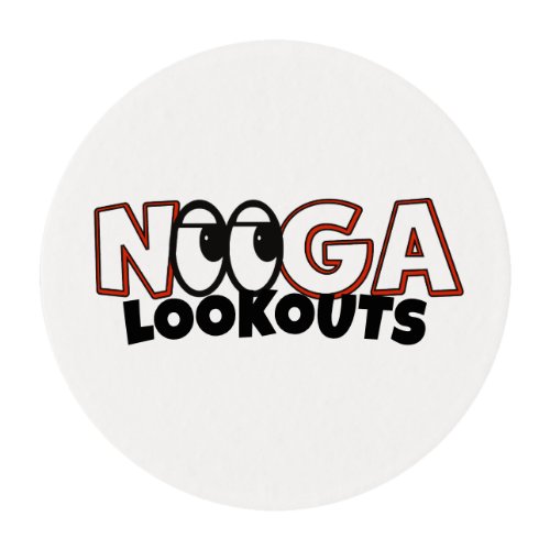 Nooga Lookouts Edible Frosting Rounds