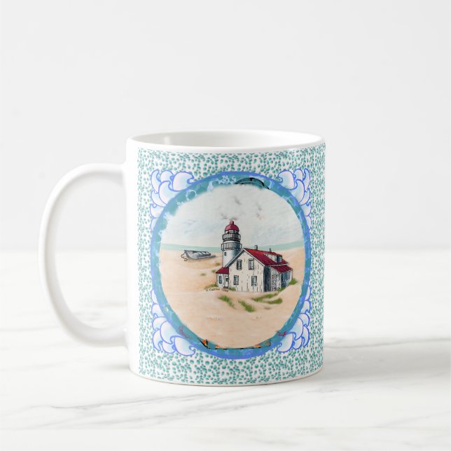 Noon Lighthouse   mug  (Left)